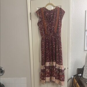 Ulla Johnson silk Arinella dress-100%silk